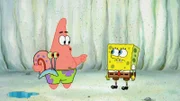 L-R: Gary, Patrick, SpongeBob