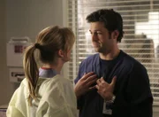 Hat ihre Liebe eine Chance?: Meredith (Ellen Pompeo, l.) und Derek (Patrick Dempsey, r.) ...