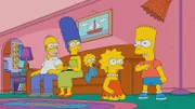 Wie ist es um (v.l.n.r.) Bart, Marge, Maggie, Lisa und Bart bestellt, sollte die Apokalypse wirklich über die Welt hineinbrechen?