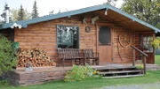 As seen on Living Alaska, this tour property is a historic cabin located in Soldotna, AK. After losing their brother and father, the Phares decided life is too short to stay in one place and are moving to Alaska to begin a new life of adventure.