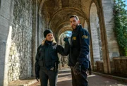 L-R: Hailey Upton (Tracy Spiridakos) and Special Agent Omar Adom 'OA' Zidan (Zeeko Zaki)