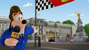 MICKEY AND THE ROADSTER RACERS - "Ye Olde Royal Heist" - Mickey and Minnie celebrate their "raceversary" in London, but things get complicated when the Queen's stolen Royal Ruby ends up in Mickey's roadster. This episode of "Mickey and the Roadster Racers" airs Saturday, February 04 (10:00 A.M. - 10:30 A.M. EST) on Disney Junior. (Disney Junior) BILLY BEAGLE