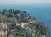 Amalfi: Gärten an der Steilküste.