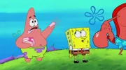 L-R: Patrick, SpongeBob