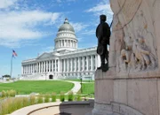 Das Capitol in Salt Lake City, USA.