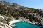 Ein Granitfelsen im Meer: Das Inselchen Montecristo gehört zum toskanischen Archipel und steht unter strengem Naturschutz. Es darf nur mit einer Genehmigung des italienischen Staates besucht werden.