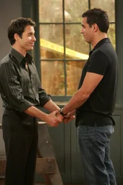 Will Truman (Eric McCormack, l.), Vince D'Angelo (Bobby Cannavale)