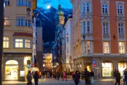 Altstadt von Innsbruck mit Goldenem Dach.