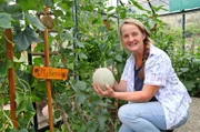 Rita Vitts selbstgewähltes Projekt: Melonenanbau im Schwarzwald.
