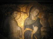 Assisi, San Francesco, Madonna der Sonnenuntergänge (P. Lorenzetti).