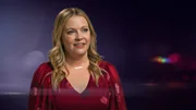 Melissa Joan Hart sitzt für ein Interview bereit