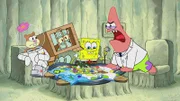L-R: Sandy, Squidward, SpongeBob, Patrick