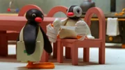 Guetnachtgschichtli Pingu Staffel 6 Folge 15 Pingu – Richtig verbunden Pingu verbindet Pinga.  Copyright: SRF/Joker Inc., d.b.a., The Pygos Group
