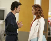 Dereks (Patrick Dempsey, l.) Leben ist auch nicht gerade angenehm, denn Webber hat seine Frau Addison (Kate Walsh, r.) nach Seattle geholt, um bei einem komplizierten Fall auszuhelfen ...