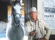 Lucky Luke (Terence Hill) und Pferd   +++
