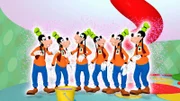 MICKEY MOUSE CLUBHOUSE - "Goofy Goes Goofy"- Goofy gets cloned when he is accidentally sprayed with Professor Von Drake's latest experimental goo, so Mickey and pals must look after the duplicate Goofys until the effects of the "Gooflipication" experiment wear off. This episode of Playhouse Disney's "Mickey Mouse Clubhouse" airs SATURDAY, NOVEMBER 21 (9:00-9:30 a.m., ET/PT) on Disney Channel.  (DISNEY CHANNEL) GOOFY