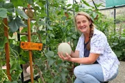 Rita Vitts selbstgewähltes Projekt: Melonenanbau im Schwarzwald.