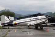 Die "Douglas DC-3", gebaut von 1935 bis 1946, ist noch heute in Kolumbien im Linienverkehr im Einsatz.