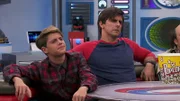 L-R: Henry Hart (Jace Norman), Captain Man / Ray Manchester (Cooper Barnes)