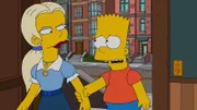 Auf Anraten von Direktor Skinner schickt Marge Bart (r.) zur Musikschule. Der hat so gar keine Lust auf den Unterricht, doch dann trifft er auf die junge russische Klavierlehrerin Zhenya (l.) ...