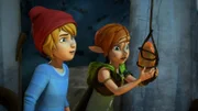 Im Reich des Dunklen Elfs finden Nils und Lina unzählige magische Gegenstände. Der Dunkle Elf hat sie anderen Elfen gestohlen.