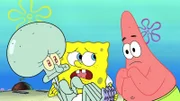 L-R: Squidward, SpongeBob, Patrick
