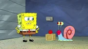 L-R: SpongeBob, Gary