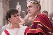 Cäsar mit seinem Freund Marcus Antonius, einer der wenigen, die ihm treu ergeben waren.