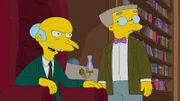 Mr. Burns (l.); Smithers (r.)