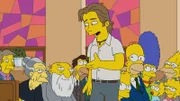THE SIMPSONS: When Bode (guest voice Pete Holmes), a young charismatic new preacher, comes to town and shakes things up at church, Reverend Lovejoy investigates his mysterious past in the ÒWarrinÕ PriestsÓ episode of THE SIMPSONS airing Sunday, April 26 (8:00-8:30 PM ET/PT) on FOX. Guest voice Pete Holmes. THE SIMPSONS © 2020 by Twentieth Century Fox Film Corporation.