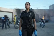 9-1-1 LONE STAR: Gina Torres in the "This is Not a DrillâÄ episode of 9-1-1 LONE STAR airing Tuesday, Feb 28 (8:00-9:01 PM ET/PT) on FOX.