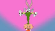 Bugs Bunny (oben), Elmer Fudd (unten)