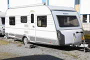 Tabbert trailer for sale at WVW in Beelen, Germany - editorial use only