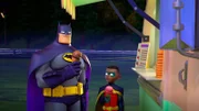 v.li.: Batman, Robin