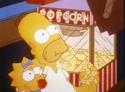 Homer verwöhnt seine Kinder nach Strich und Faden.