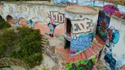 Die Ruinen des legendären Festival-Clubs in Ibiza ist heute ein Treffpunkt für Graffiti-Künstler aus aller Welt.