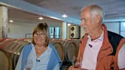 Petra und Jürgen testen Weine des größten Weinguts Kanadas im Bezirk Essex.