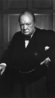 Winston Churchill, aufgenommen im kanadischen Parlament im Dezember 1941.