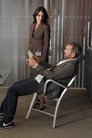 Dr. Gregory House (Hugh Laurie) und Dr. Lisa Cuddy (Lisa Edelstein).