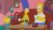 (v.l.n.r.) Maggie; Marge; Homer