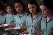 Second from the right: Lyra Belacqua (Dafne Keen)