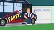 Footballspieler Rob Gronkowski (Bild) von den New England Patriots zieht überraschend in die Straße der Griffins - doch die anfängliche Freude der Nachbarn wird bald getrübt ...