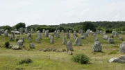 Carnac stones, Brittany.