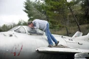 Jeremy Clarkson mit MIG Fighter Jet