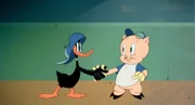 v.li.: Daffy Duck, Porky Pig