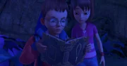 John und Wendy sind von der Monstertür verschlungen worden und nun in der Nachtwelt gefangen. Im Großen Buch hofft John, einen Hinweis zu finden, der ihnen wieder hinaus hilft.
