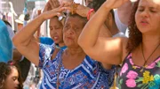 Hochfest Maria Empfängnis - Brasilianer beten in Recife.