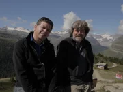 Philipp Engel und Reinhold Messner am Matterhorn