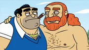Jimmy Falcone (l.)