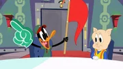 v.li.: Daffy Duck, Porky Pig